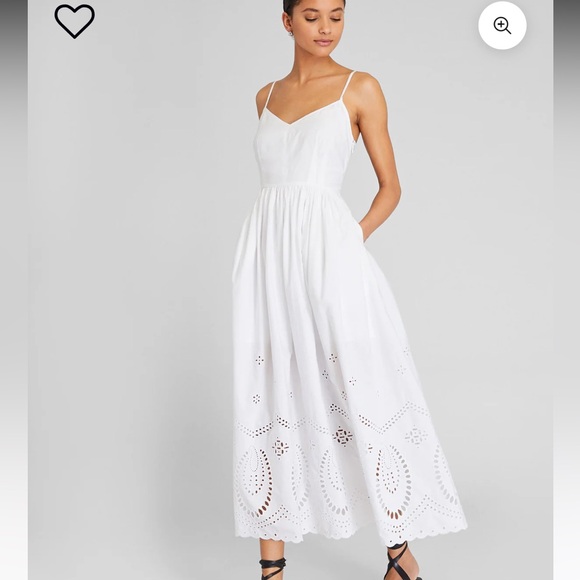 Monaco Dress - Mint Embroidered Deco main image 0